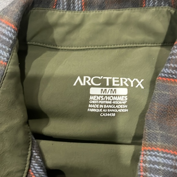 Arcteryx snap button flannel - Picture 2 of 4